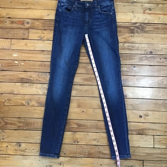 JOE’S jeans The Icon mid rise ankle skinny size 24 dark blue - Picture 8 of 11